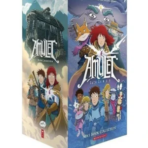 Amulet Graphic Novels — Books 1–9 Box Set by Kazu Kibuishi — cover