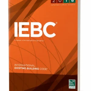 2018 IEBC — International Existing Building Code, Softcover — cover