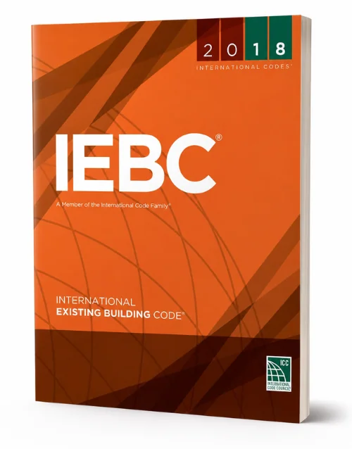 2018 IEBC — International Existing Building Code, Softcover — cover
