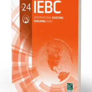 2024 IEBC — International Existing Building Code, Softcover — cover