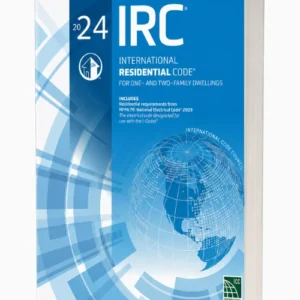 2024 IRC — International Residential Code for One- and Two-Family Dwellings, Softcover — cover