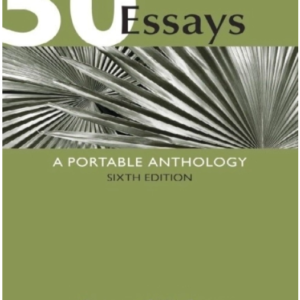 50 Essays: A Portable Anthology — 6th Edition, Samuel Cohen — cover