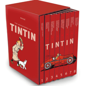 The Adventures of Tintin — 8-Volume Compact Hardcover Set — cover
