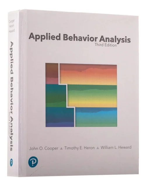 Applied Behavior Analysis — 3rd Edition, Cooper, Heron & Heward — cover