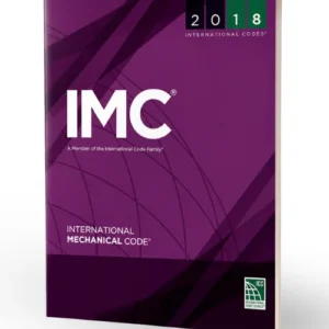 2018 IMC — International Mechanical Code, Softcover — cover