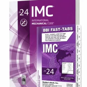 2024 IMC — International Mechanical Code, Softcover + Fast Tabs — cover