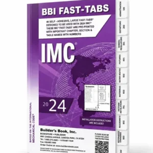 2024 IMC BBI Fast Tabs — Mechanical Code Index Tabs — cover