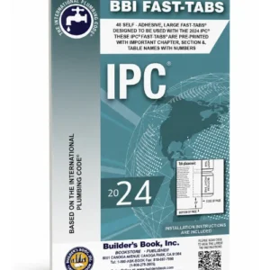 2024 IPC BBI Fast-Tabs — Plumbing Code Index Tabs — cover