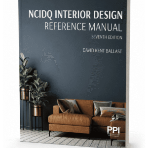 PPI Interior Design Reference Manual — NCIDQ, 7th Edition — cover