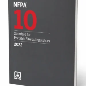 2022 NFPA 10 — Standard for Portable Fire Extinguishers, Paperback — cover