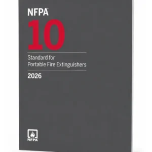 2026 NFPA 10 — Standard for Portable Fire Extinguishers, Paperback — cover