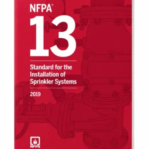 2019 NFPA 13 — Standard for the Installation of Sprinkler Systems, Paperback — cover