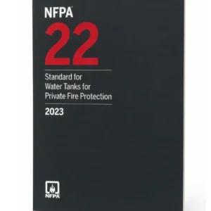 2023 NFPA 22 — Standard for Water Tanks for Private Fire Protection, Paperback — cover
