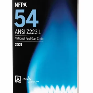 2021 NFPA 54 — National Fuel Gas Code (ANSI Z223.1), Paperback — cover