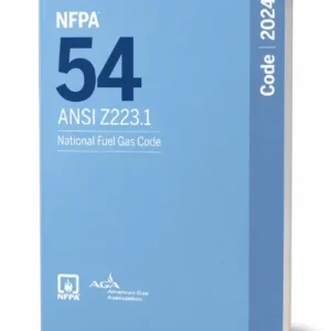 2024 NFPA 54 — National Fuel Gas Code (ANSI Z223.1), Paperback — cover