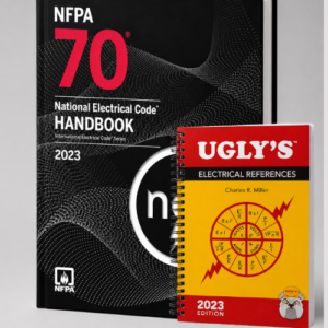 2023 NEC Handbook — Hardcover + Ugly’s Electrical References 2023 — cover