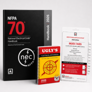 2026 NEC Handbook — Hardcover + Ugly’s Electrical References 2026 + Index Tabs — cover
