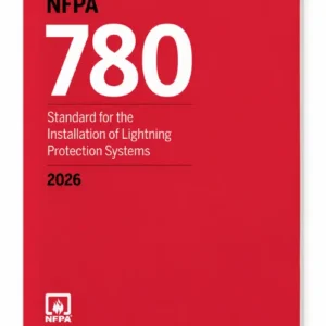 2026 NFPA 780 — Standard for the Installation of Lightning Protection Systems, Paperback — cover