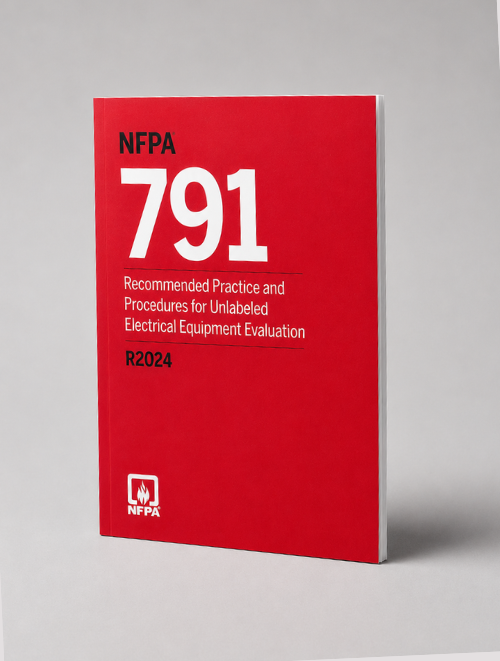 2024 NFPA 791 — Recommended Practice and Procedures for Unlabeled Electrical Equipment Evaluation, Paperback — cover