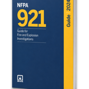 2024 NFPA 921 — Guide for Fire and Explosion Investigations, Paperback — cover