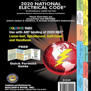 2020 NEC Fast-Tabs — Color-Coded Codebook Index — cover