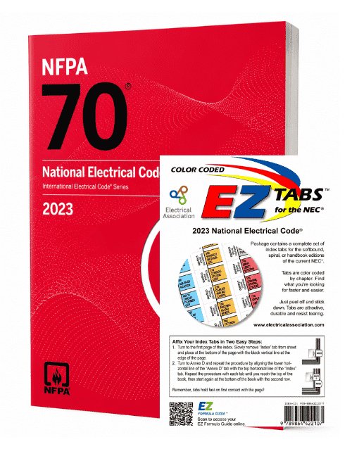 2023 NEC National Electrical Code — Paperback + EZ Tabs — cover