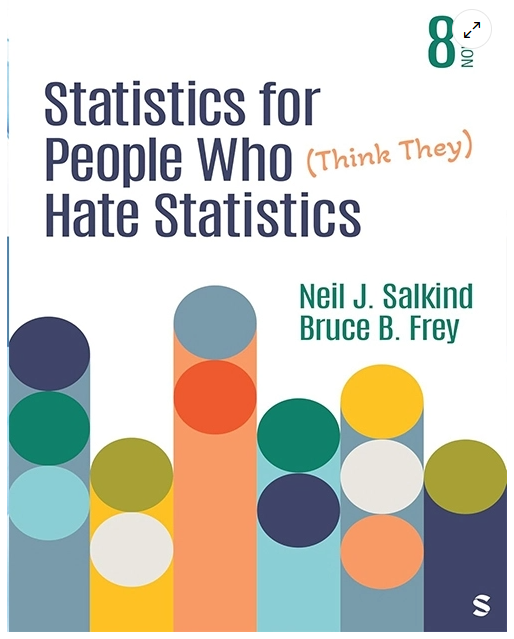 Statistics for People Who (Think They) Hate Statistics — 8th Edition — cover
