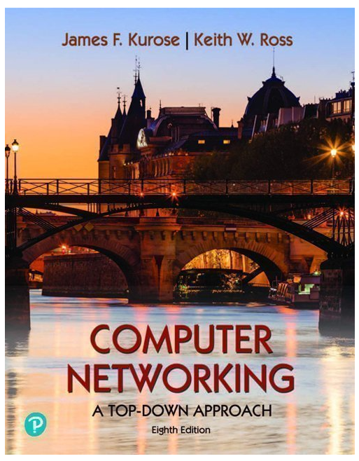 Computer Networking: A Top-Down Approach — 8th Edition — cover