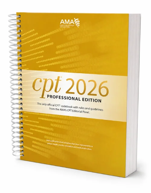 2026 CPT Professional Codebook — AMA Spiral-Bound Edition — cover