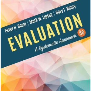 Evaluation: A Systematic Approach — 8th Edition — cover