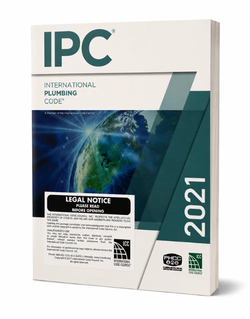 2021 IPC — International Plumbing Code, Softcover — cover