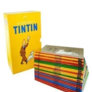 The Adventures of Tintin — 23-Book Paperback Boxed Set — cover